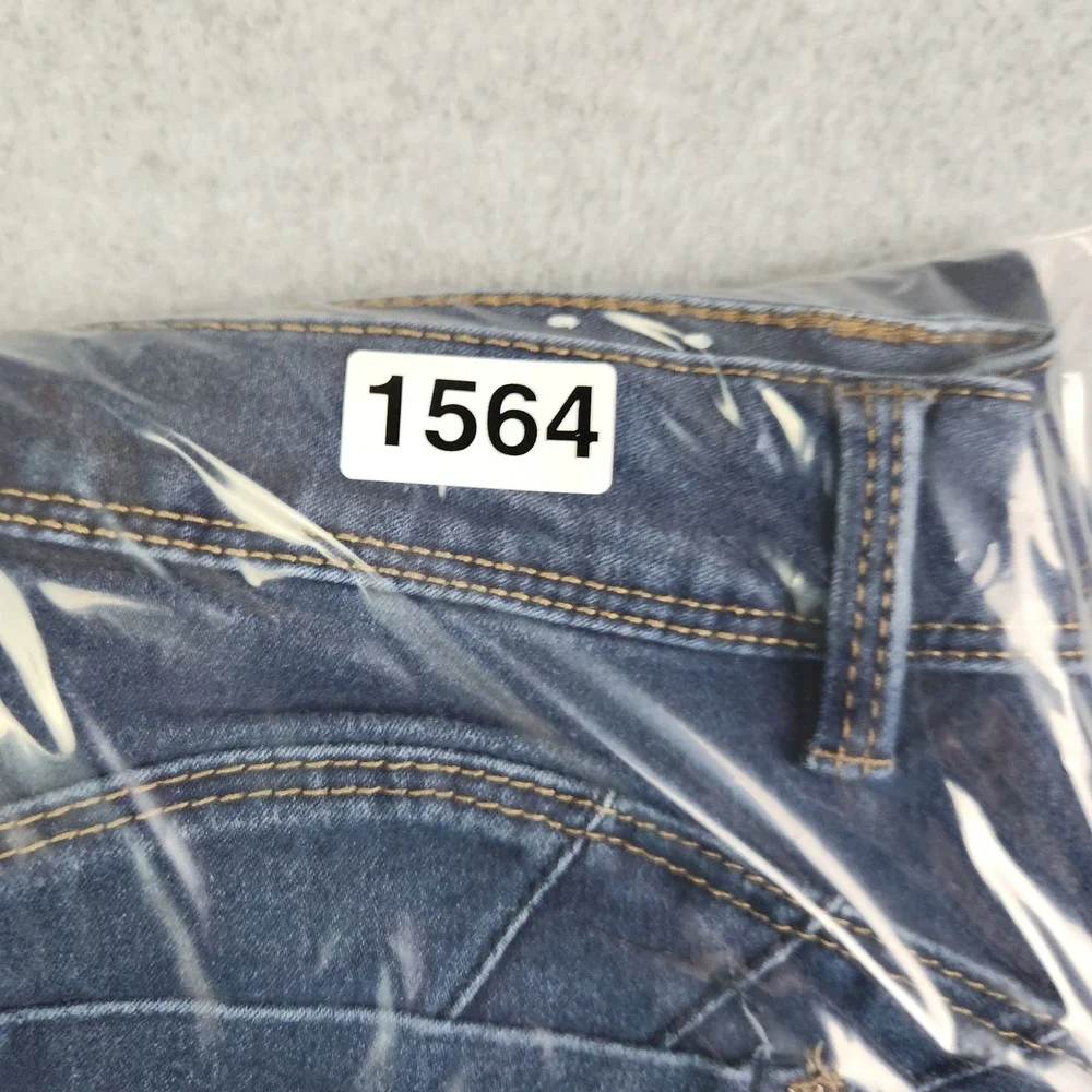 Nicki Minaj Jeans Womens 9/10 Blue Denim Dark‎ Wash Mid-Rise Streetwear Skinny
